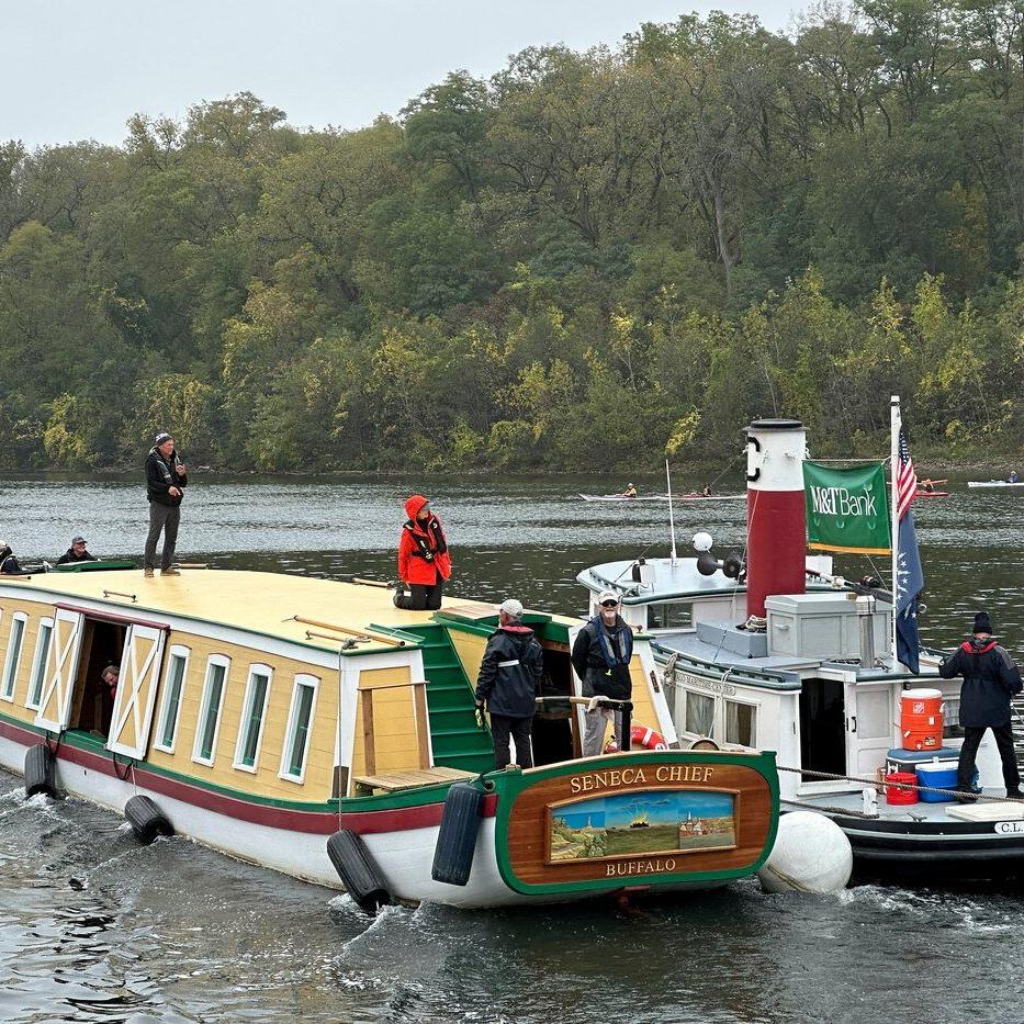 Floating time capsule: Replica boat retraces historic Erie Canal journey 200 years later